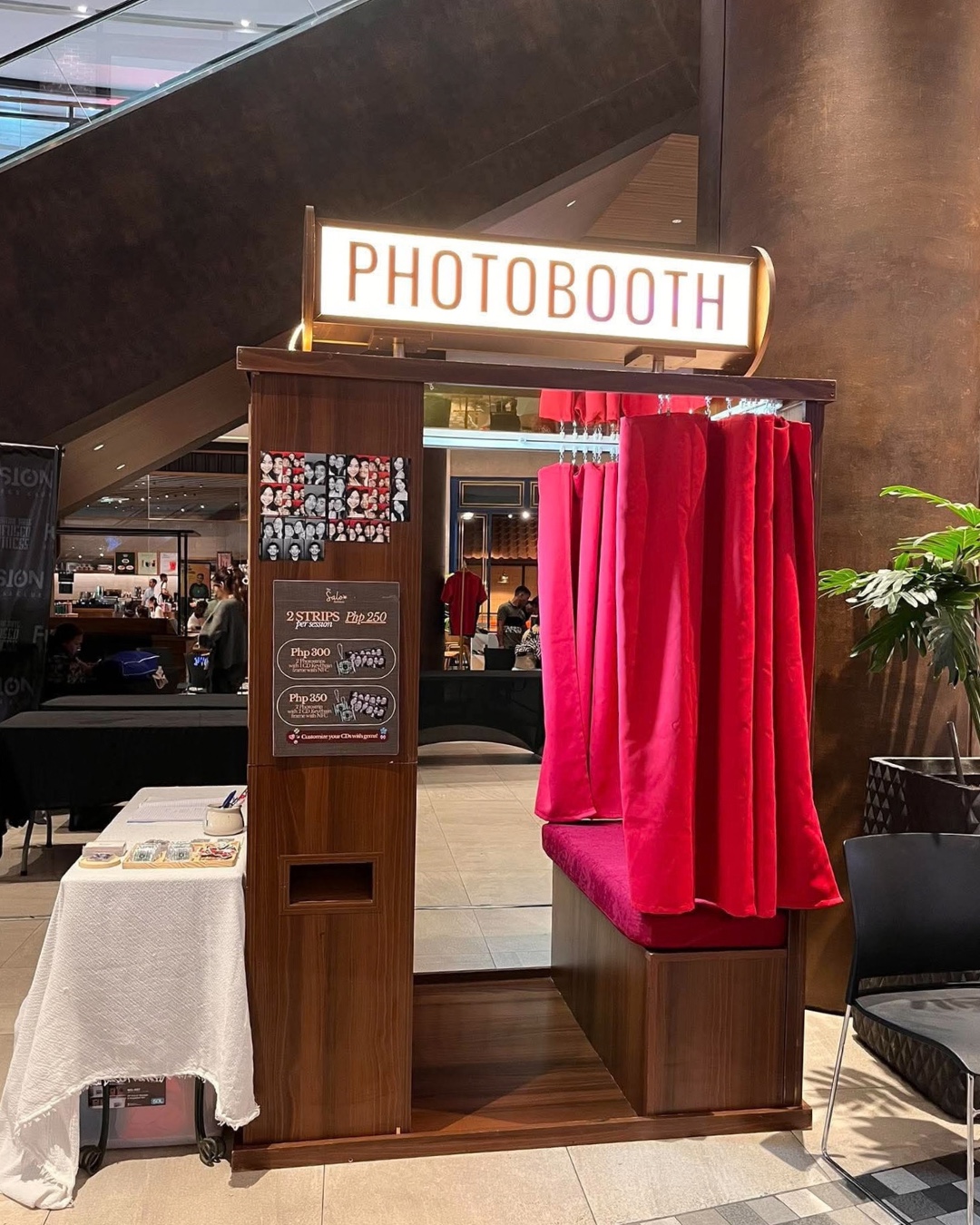 Our signature photobooth